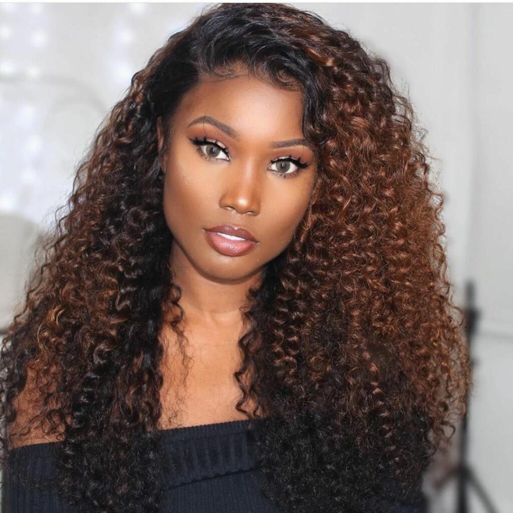 Amazing Look With Curly Hair Wigs