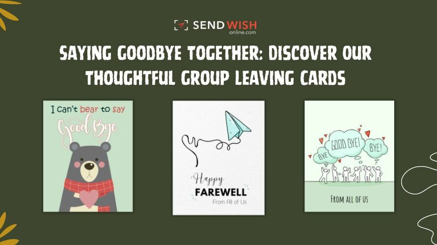 Modernizing Farewell Cards for Colleagues in the Digital Age
