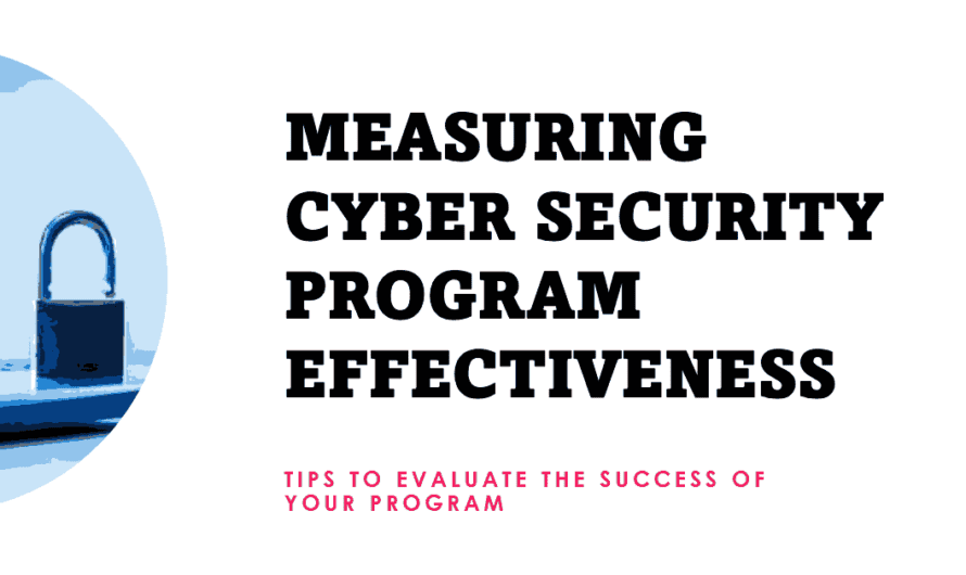 How to Measure the Effectiveness of Cyber Security Program