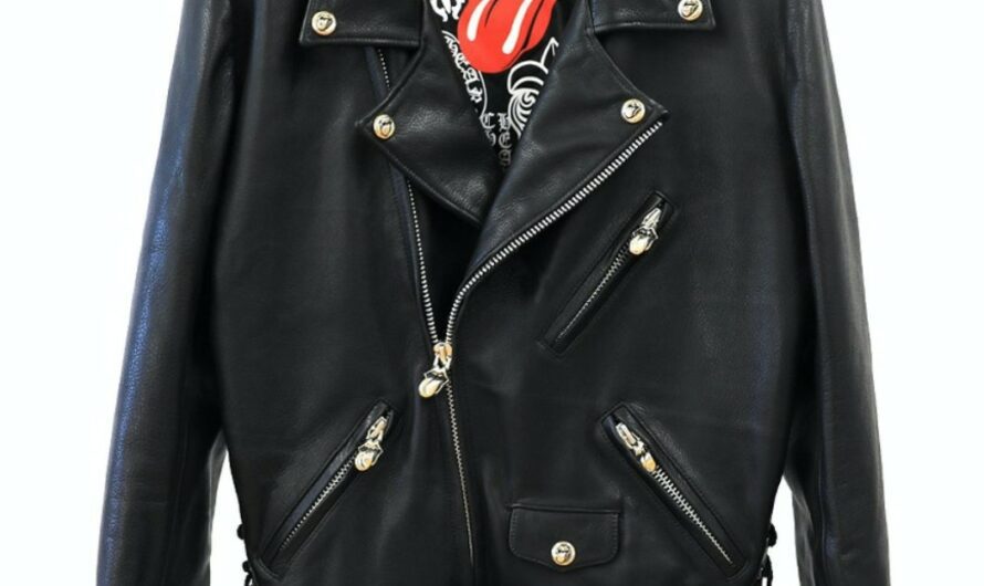 The chrome hearts jacket is a stunning piece of clothing
