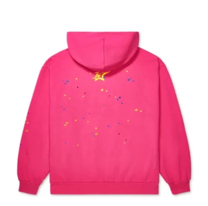 Embrace Playful Elegance with the Pink Spider Hoodie
