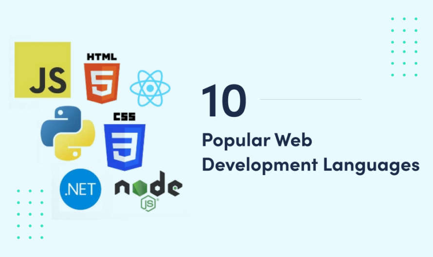 10 Popular Web Development Languages in 2024 and Beyond