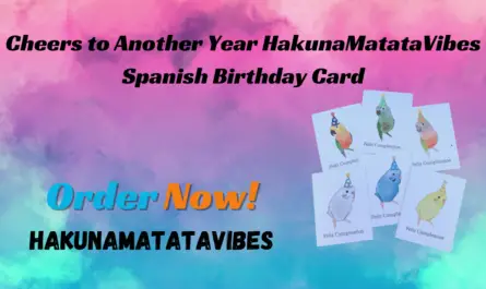 Spanish Birthday Card