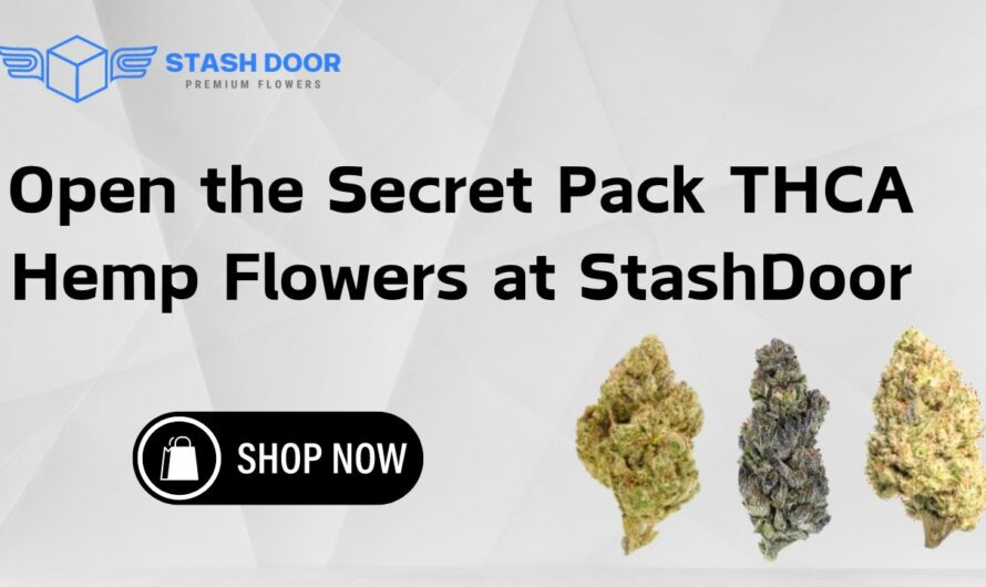 Open the Secret Pack THCA Hemp Flowers at StashDoor