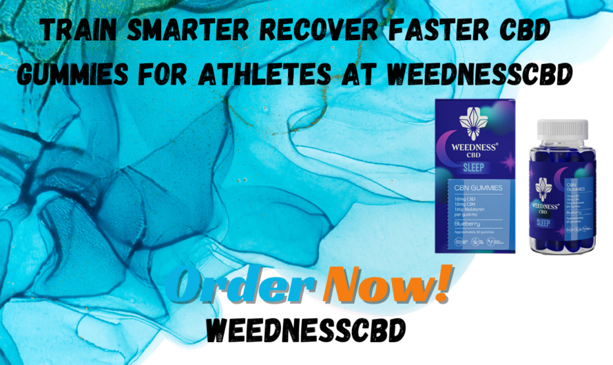 Train Smarter Recover Faster CBD Gummies for Athletes