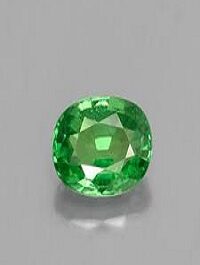 green semi precious stones