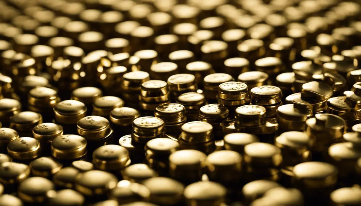 An image of brass tacks, symbolizing the importance of key aspects in formulating a high-performing AdWords campaign