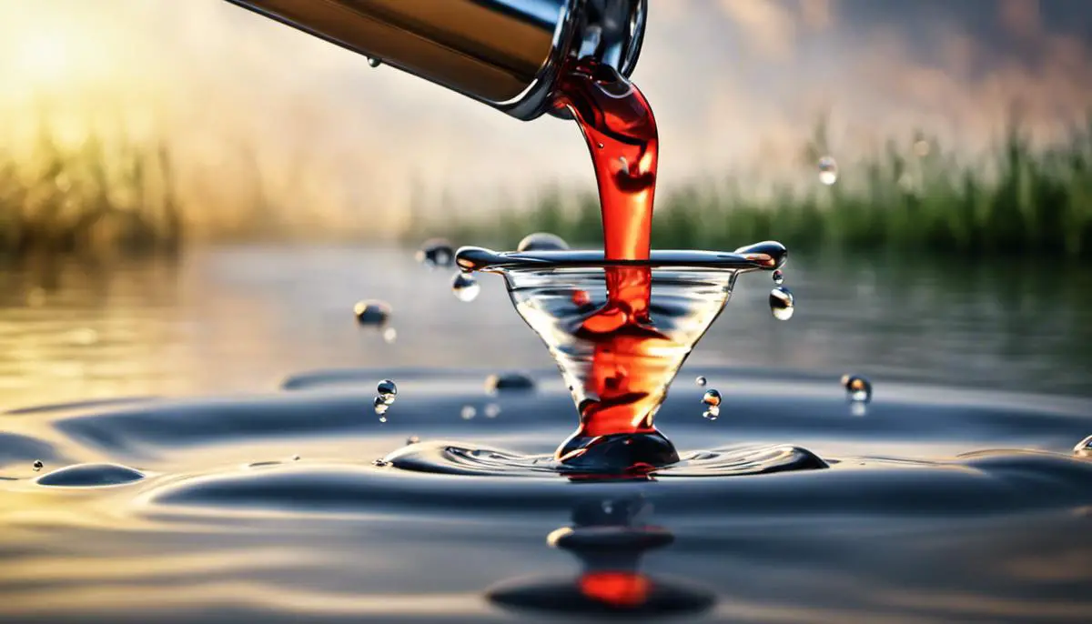 Image depicting the concept of drip marketing, with flowing water droplets symbolizing the continuous and targeted delivery of marketing messages.